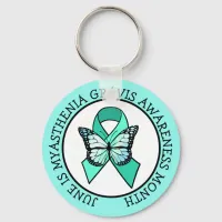 June is Myasthenia Gravis Awareness Month  Keychai Keychain