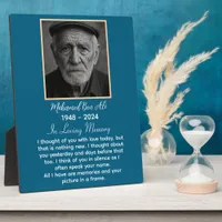 In Loving Memory of Grandpa Plaque