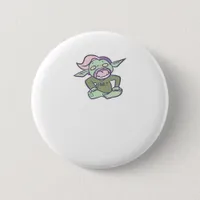 Goblincore Fart Goblin Classic Button