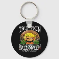 Trumpkin Make Halloween Great Again Classic Keychain