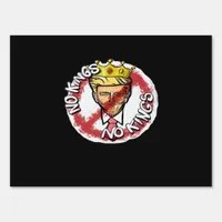No Kings In America Anti Donald No Kings Day Class Sign