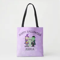 Add your child's name to this Halloween Tote Bag