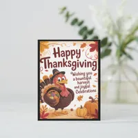 Thanksgiving Turkey Note Card