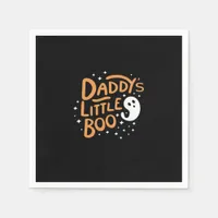 Daddy’s Little Boo, Happy Halloween Napkins