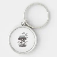 Cottagecore Mushroom Goblincore Aesthetic  Mushroo Keychain