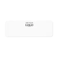 Company Logo Minimalist Blank Branded Printable Label