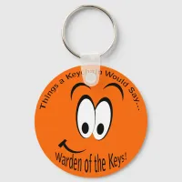 Warden of the Keys Lt Keychain