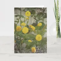 Yellow Flowers, Mother's Day Card