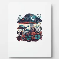 Cottagecore And Aesthetic Goblincore Mushroom Fair Plaque