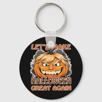 Funny Trumpkin - Let's Make Halloween Great Again  Keychain