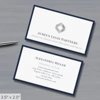 Elegant Luxury Logo Business Card