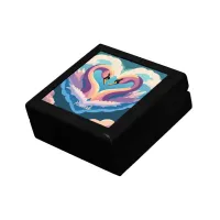 Swans In Love Gift Box