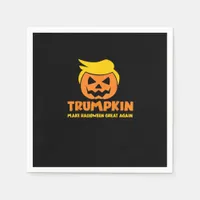 Trumpkin Make Halloween Great Again Jack O Lantern Napkins