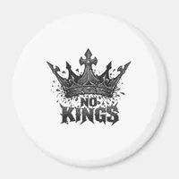 No Kings In America Minimal Clean Magnet