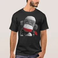 Bowty The Sock Monkey T-shirt(Mens) T-Shirt