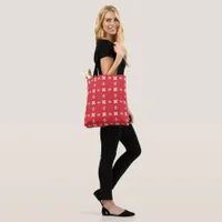 Christmas Holiday Charm Pattern 02 -  Tote Bag