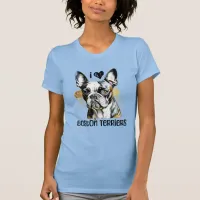 I Love Boston Terriers T-Shirt