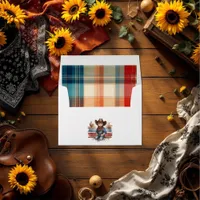 “First Rodeo” Cowboy Kid Western Birthday Envelope
