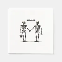 Till Death Do Us Part Classic – Funny Love Quote Napkins