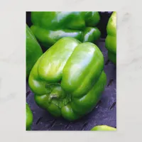 Green Peppers Postcard