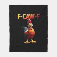 F-Caw-F Chicken Classic Creative Casual Fleece Blanket