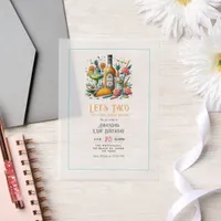 Let's Taco 'Bout a Birthday – Fiesta Party Vellum Invitations