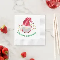 Gnomie Christmas Napkins