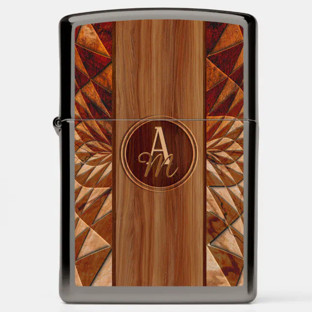 Wood Pattern Zippo Lighter