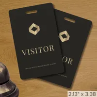 Company Logo Visitor Badge