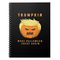 Trumpkin Make Halloween Great Again Fitted Notebook