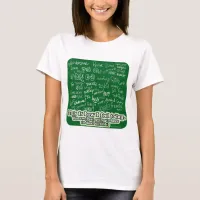 Many Mood Swings Chalkboard Slogan T-Shirt