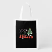 Cute Christmas, Tis The Season Grocery Bag