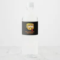 Happy Thanksgiving Day Water Bottle Label