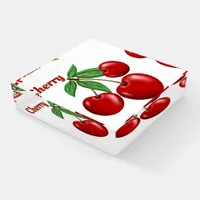 Red Cherries Graphic Art Personalized Paperweight