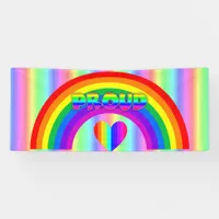 June is LGBT Pride Month Button Banner