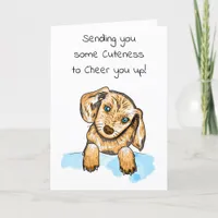 Hand drawn Puppy | Cheer you up Card