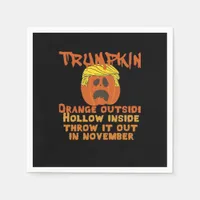 Trumpkin Inside Throw Out November Classic Napkins