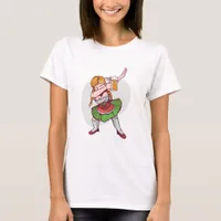 Oktoberfest Dabbing Dancing Woman T-Shirt