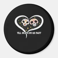 Zombie In Graveyard - Till Death Do Us Part Magnet
