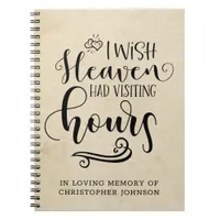 I Wish Heaven Had... Grief Keepsake Journal