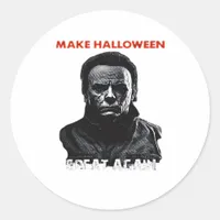 Make Halloween Great Again - Scary Horror Hallowee Classic Round Sticker