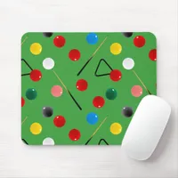 Snooker Player Mouse Pad