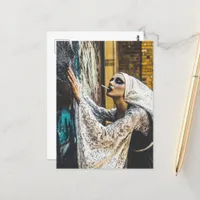 A Goth Nun Postcard