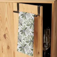 Purple Green Pattern#17 ID1009 Kitchen Towel