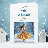 Happy Hula in the Coola Day | February 1st Card