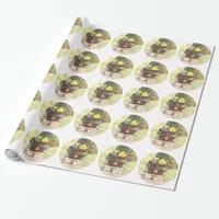 Horse Drawn Vechicles, Amish Horse and Buggy Wrapping Paper