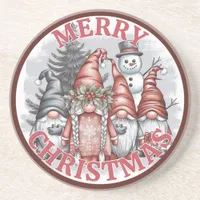 Christmas Gnomes Coaster