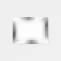 Faux Silver Metallic Post-it® Notes