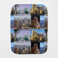 Phoenix Arizona Montage Burp Cloth