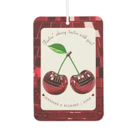 Cherry Disco Ball Valentine's Day  Air Freshener